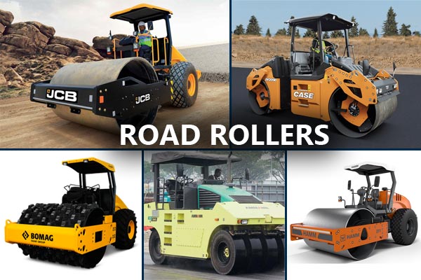 Different Types of Road Rollers Used in Construction